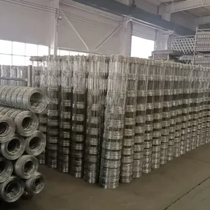 Wholesale Galvanized Wire Mesh Grassland Fence for Sheep, Horse, Deer, and Farm Livestock Panels thumbnail-3