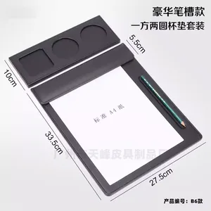 Business Office Meeting Mat A4 Folder Board Hotel Contract Signing Notepad Holder Writing Board Holder Meeting Supplies thumbnail-3