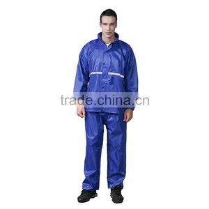 Water-proof 170T Polyester/PVC Rain Jacket thumbnail-3