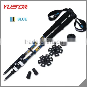 Hot Sale External Quick Lock Aluminum 7075 Hiking Stick thumbnail-1