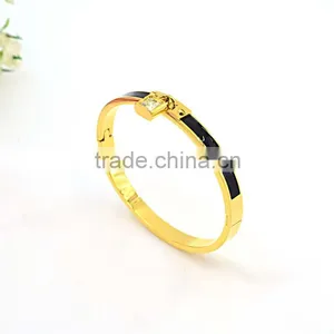 Fashion Jewelry 2016 Lock Bangle Bracelet thumbnail-3