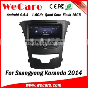 Wecaro WC-SY8067 Android 4.4.4 Car Multimedia System in Dash for Ssangyong Korando Car Radio Android Bluetooth 2014 2015 thumbnail-1