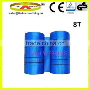 8T Eye to Eye Flat Polyester Web Sling thumbnail-6