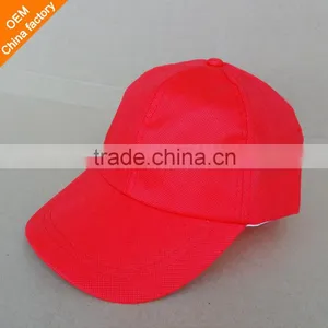 Manufacture 5 Panel Red Promotion Hat thumbnail-2