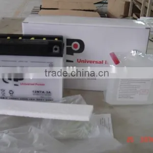 Dry Charged Vented Motorcycle Battery 12N7A-3A 12V 7AH thumbnail-1