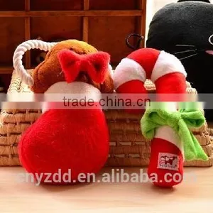 Christmas Pet Toys Set Soft Pet Toys Plush Pet Toy Set thumbnail-1