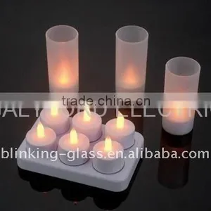 Led Rechargeable Candle - 6pcs/set thumbnail-1