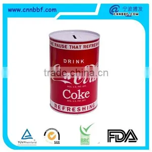 Money Saving Coin Bank Metal Box thumbnail-1