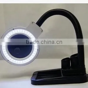Beauty Salon 40 LED Lamp Desk Lamp Magnifying Glass / Skin Checking Repair Magnifying Glass Can Be Magnified 5~10 Times Portable thumbnail-1