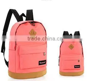 Fashion Canvas Backpack for Students Leisure Shoulder Bag With 1pc/opp Bag thumbnail-2