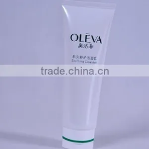 Flexible Tube With Two Color Flip Top Cap for Soothing Cleanser Packaging thumbnail-2