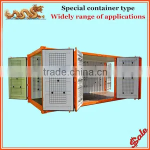 Modified 20' ft 40' ft Open Side Container With Hanging Clothes Mesh Wire thumbnail-2