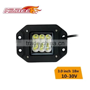 High Quality 18W Led Trailer Work Lights China With Diecast Aluminum Housing and Cree Chips thumbnail-1