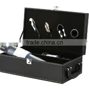 2015 Hot New High Quality Leather Wine Holders thumbnail-4