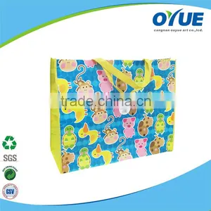 Totem Fashion Printed Shopping Bag/PP Woven Bag /Reusable Bag thumbnail-6