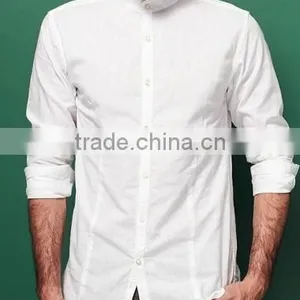 Formal Office Wear Shirts for Men White Shirts Custom Made in China thumbnail-4