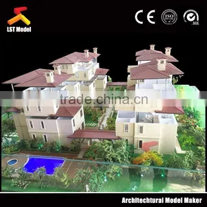 Miniature Building Models With Lighting and Landscape System thumbnail-5