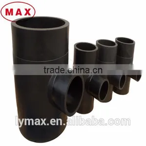 All Dimensions PE100 HDPE Pipe Fittings/PE Reducing Tee thumbnail-1