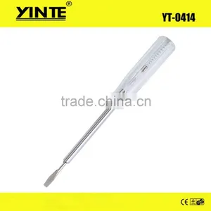 China Manufacture Offer Free Sample Long Life Neon Light Voltage Tester Pen Screwdriver Type Tester thumbnail-1