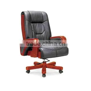 2015 Arrival Leather Executive True Designs Office Chair thumbnail-1
