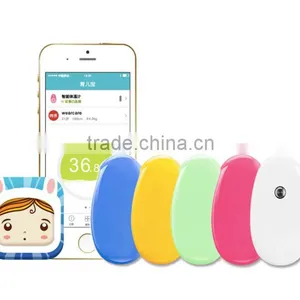 Bluetooth Baby Fever Real-time Temperature Monitor Wireless Thermometer With Alarm via Mobile thumbnail-2