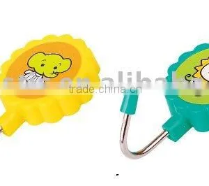 Plastic Strong Suction /powerful Colorful Stainless Steel Magnet Singel Hook thumbnail-1
