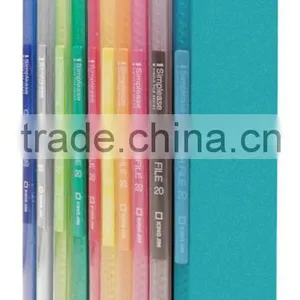 PP Display Book 186GSV - Convenient and Colorful Clear File With Transparent Cover thumbnail-1