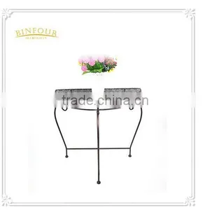 French Style Half Round Console Table Modern Hallway Console Table thumbnail-1