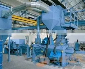 Steel Wire Rod Shot Blasting Machine, Steel Reinforced Bar Sand Blaster thumbnail-6