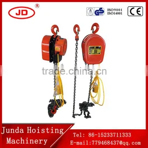 China Supplier Instock 380V/3phase DHS Series 6M 10TON Electric Chain Hoist Factory Price Hoist thumbnail-2