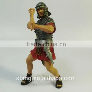 2014 Hot Sale Custom Plastic Toy Action Figure.With Metal Efects Color. thumbnail-1