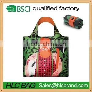 Recyclable Rolling Pounch Tote Shopping Bag HL-PB189 thumbnail-1