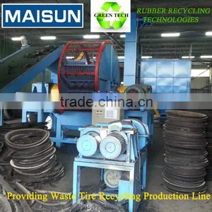 Steel Wire Remover Used Tire Shredder for Sale thumbnail-1