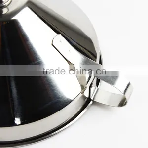 3-Piece Stainless Steel Funnel Set thumbnail-5