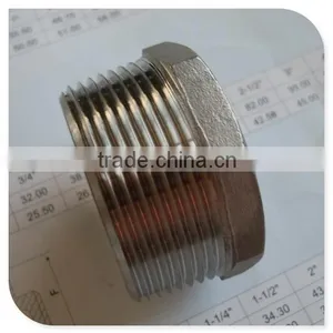 Stainless Steel Threaded Pipe Plug,hex Head Plug,square Head Plug thumbnail-1
