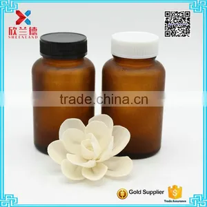 120g Safety Cap Rouhd Amber Glass Medicine Bottle for Sale/pill Bottle thumbnail-6