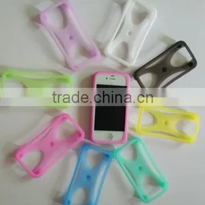Wholesale Glow in Dark Silicon Phone Covers With Wristband Universal thumbnail-1