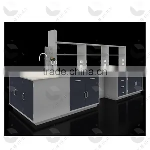 Free Design Use Reagent Shelf Laboratory Central Bench thumbnail-1