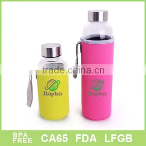 Tape Set Stainless Steel Cover Glass Bottle thumbnail-1