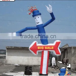 Super Quality Lovely Advertising Inflatable Sky Dancer thumbnail-1
