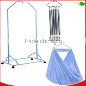 Automatic Rock Baby Cradle Metal Hangers+spring thumbnail-1