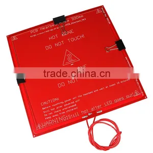 DIY I3 3D Printer PCB Hot Bed Mk2b 12/24 Dual Power Mk2a Dimensions 214 * 214 209MM Hole Spacing Heatbed for 3d Printer Machine thumbnail-6