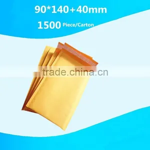 Self Adhesive Kraft Paper and PE Padded Mailer 90*140+40mm thumbnail-1