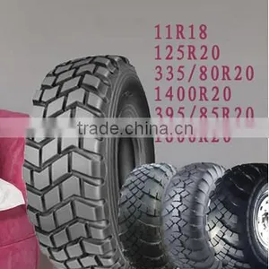 11R18 Radial Truck Tire, Double Star Brand, Military Tire thumbnail-3