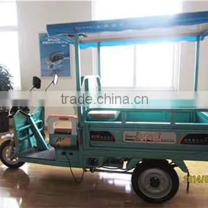 New Product Solar Scooter Electric Motorcycle,three Wheel Electric Vehicle&bike for Sale(48V 800W) thumbnail-3