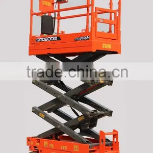 6.6m Max Work Platform Battery Power Scissor Lift thumbnail-2