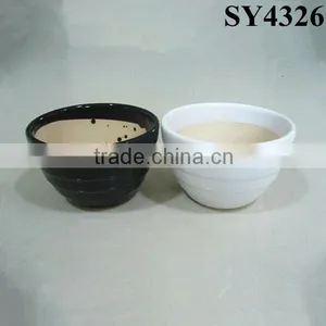 Pot for Flower Round Small Ceramic Indoor Plant Pot Wholesale thumbnail-4