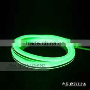 High Lumen Brightness LED Neon Rope Light Flexible Ultra Green LED Neon Flex Rope Light Green thumbnail-2