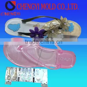 3d Multi-color Metal Casting Mould Maker to Shoes Sole Pvc Jelly Sandal Mould thumbnail-2