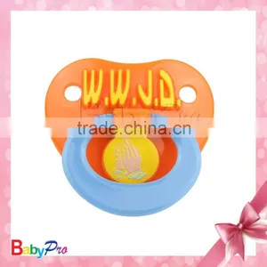 China Wholesale Supplier High Quality Different Color Cute Pacifiers for Baby Unique Pacifier Plastic Pacifier thumbnail-3